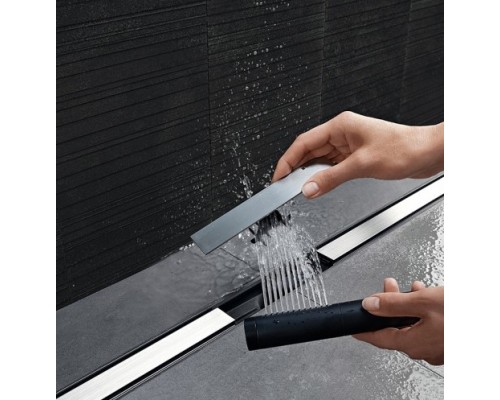 Крышка душевого канала Geberit CleanLine20 154.451.00.1, 30-130 cм, тёмный металл/матовый металл Крышка душевого канала Geberit CleanLine20 154.451.00.1, 30-130 cм, тёмный металл/матовый металл