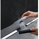 Крышка душевого канала Geberit CleanLine20 154.451.00.1, 30-130 cм, тёмный металл/матовый металл