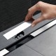 Крышка душевого канала Geberit CleanLine20 154.451.00.1, 30-130 cм, тёмный металл/матовый металл
