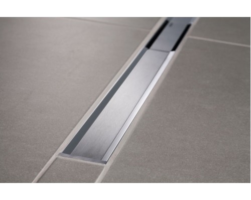 Крышка душевого канала Geberit CleanLine20 154.451.00.1, 30-130 cм, тёмный металл/матовый металл Крышка душевого канала Geberit CleanLine20 154.451.00.1, 30-130 cм, тёмный металл/матовый металл