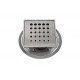 Трап водосток Pestan Confluo Standard Vertical Drops Mask 150*150 мм нержавеющая сталь с рамкой 13000075