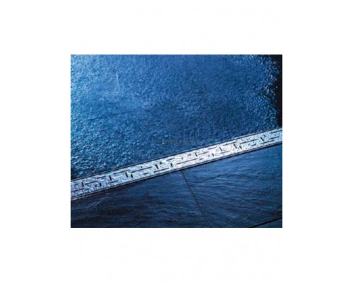Решетка TECE «LINES» из нержавеющей стали, прямая, длина 800 мм, сатин (600821)