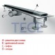 Решетка TECE «Basic» из нержавеющей стали, 700 мм, сатин (600711)