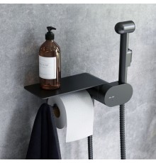 Гигиенический душ Am.Pm Like, со смесителем, черный матовый, F0202622