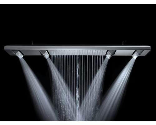 Верхний душ Axor Shower Heaven 10629000,120x30 см, 3 режима струи, с держателем