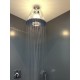 Верхний душ Axor LampShower/Nendo 26032000, 27,5x27,5 см, 1 режим струи, с держателем