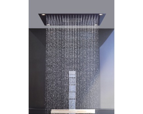 Верхний душ AXOR Starck Shower Collection 10623800, 97x97 см, 3 режима струи