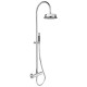 Душевая система Cisal Cherie термостатический смеситель для душа, верхний душ, ручной душ с держателем и шлангом, хром, CEC8001024