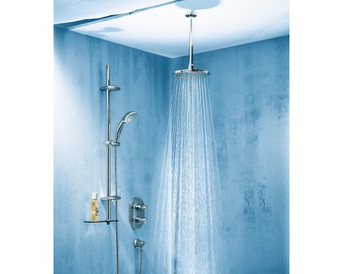 Верхний душ Grohe Rainshower 28368000 модерн, 21*21 см, 1 режим струи, без держателя