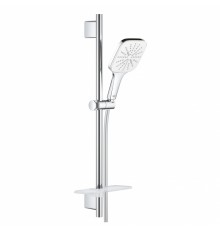 Душевой гарнитур Grohe Rainshower SmartActive 130 Cube, 26584LS0, белая луна