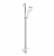 Душевой гарнитур Grohe Rainshower SmartActive 130 Cube, 26587LS0, белая луна