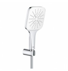 Душевой гарнитур Grohe Rainshower SmartActive 130 Cube, 26589LS0, белая луна