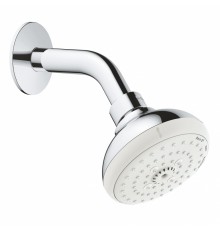 Верхний душ Grohe New Tempesta 100 III 26088001 (26088000), 100х100 мм, 3 режима струи, с держателем