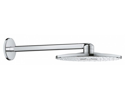 Верхний душ Grohe Rainshower SmartActive 310 26475LS0, 31х31 см, 2 режима струи, с держателем, белый