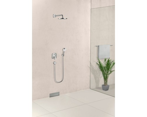 Ручной душ Hansgrohe Crometta 1jet Green 26334400, белый/хром