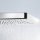 Верхний душ Hansgrohe Rainmaker Select, 460 x 300 мм, 2 режима струи, с держателем, 24015400, белый/хром