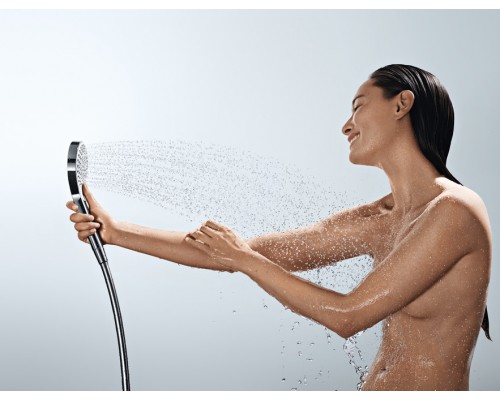 Ручной душ Hansgrohe Croma Select S Multi EcoSmart 26801400, белый/хром