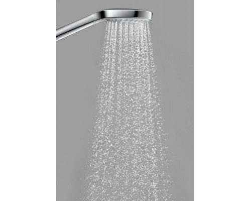 Ручной душ Hansgrohe Croma Select E Multi EcoSmart 26811400, белый/хром
