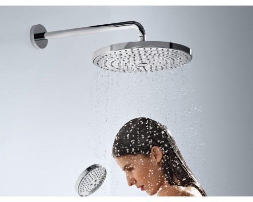 Верхний душ Hansgrohe Raindance Select S 300 2jet 27378000, с держателем, хром