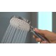 Ручной душ Hansgrohe Raindance 120 3jet EcoSmart 26521400, цвет хром/белый
