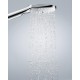 Ручной душ Hansgrohe Raindance Select E120 3jet 26520340, 12 см, 3 режима лейки черный хром