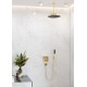 Ручной душ Hansgrohe Rainfinity 100 26866990, 1 тип струи, золото