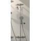 Душевая система Hansgrohe Raindance Select S Showerpipe 300 2Jet 27133400, белый/хром