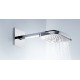 Верхний душ Hansgrohe Select E 300 3jet с держателем 26468400, хром/белый