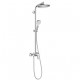 Душевая система Hansgrohe 27269000 Crometta S 240 1jet Showerpipe EcoSmart