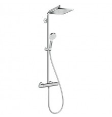 Душевая система Hansgrohe Crometta E 240 1jet Showerpipe EcoSmart 27281000