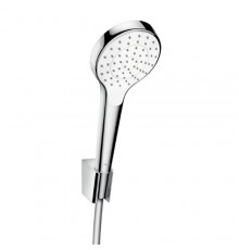 Душевой гарнитур Hansgrohe Croma Select S 1jet 26410400, шланг 160 см, белый/хром