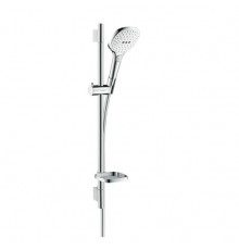 Душевой гарнитур Hansgrohe Raindance Select E 120 26622400, хром/белый