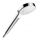 Ручной душ Hansgrohe Croma Select S 1jet EcoSmart 26806400, белый/хром