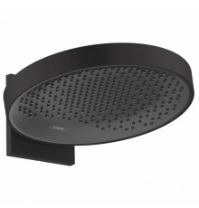 Верхний душ Hansgrohe Rainfinity 26230670, 36 х 36 см, 1 режим струи, с держателем, чёрный матовый