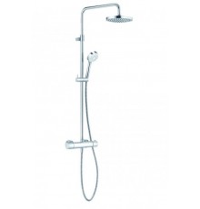 Душевая система Kludi Logo Dual Shower System 6809505-00 с термостатом, ручная лейка 1S