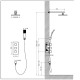 Душевая система Timo Tetra-Thermo, термостатическая, цвет золото матовое, SX-0179/17SM