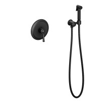 Гигиенический душ Timo Arisa, со смесителем, чёрный матовый, 5309/03SM