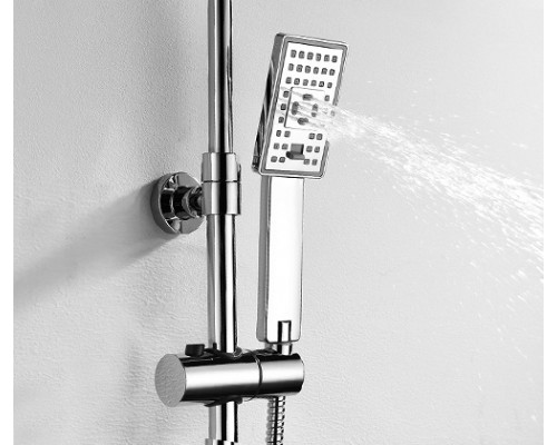 Душевая система WasserKRAFT A17701, для ванны и душа, хром