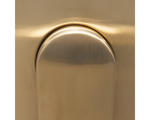 Гигиенический душ с фиксатором WasserKRAFT A213, PVD-покрытие "матовое золото"