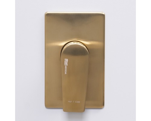 Душевая система WasserKRAFT  5500 А55180, цвет матовое золото