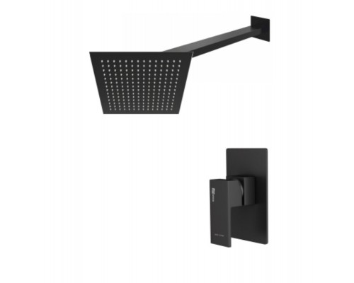 Душевая система WasserKRAFT  2000 А20219, цвет - черный Soft-touch