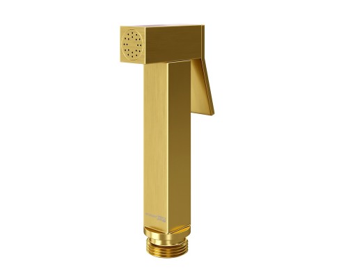 Гигиенический душ с фиксатором WasserKRAFT A213, PVD-покрытие "матовое золото"