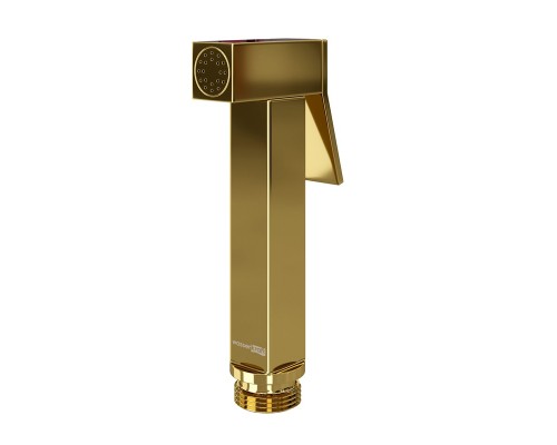 Гигиенический душ с фиксатором WasserKRAFT A216, PVD-покрытие "глянцевое золото"