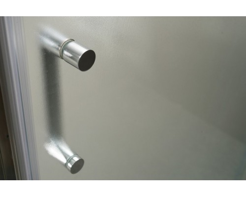 Душевая дверь в нишу BelBagno Uno UNO-BF-1-145-P-Cr 145х185 см, рифленое стекло
