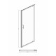 Душевая дверь в нишу Bravat Drop BD080.4110A, 80 x 200 см, распашная, стекло прозрачное, хром