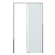 Душевая дверь в нишу Bravat Slim Line BD120.4105A, 120 x 195 см, раздвижная, стекло прозрачное, хром