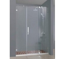Душевая дверь в нишу Bravat Vega BD100.4114A, 200 x 200 см, раcпашная, стекло прозрачное, хром
