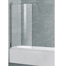 Шторка на ванну Cezares Liberta-V-1-90/155-C-Cr 90 x 195 см, стекло прозрачное, профиль хром
