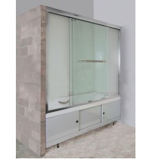 Душевая шторка Elegansa 3100 Grey, 180*150 см