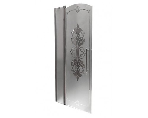 Душевая дверь Huppe Design Victorian DV0302 с неподвижным сегментом, 90 см